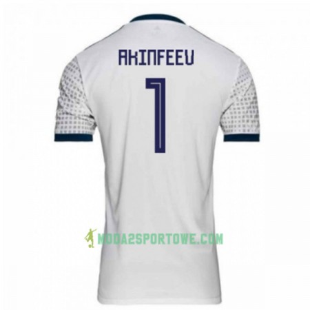 Koszulka Rosja Akinfeev 1 Mistrzostwa Świata 2018 Wyjazdowe Stroje Piłkarskie